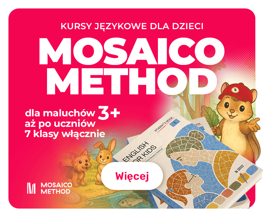 Angielski dla dzieci metodą Mosaico